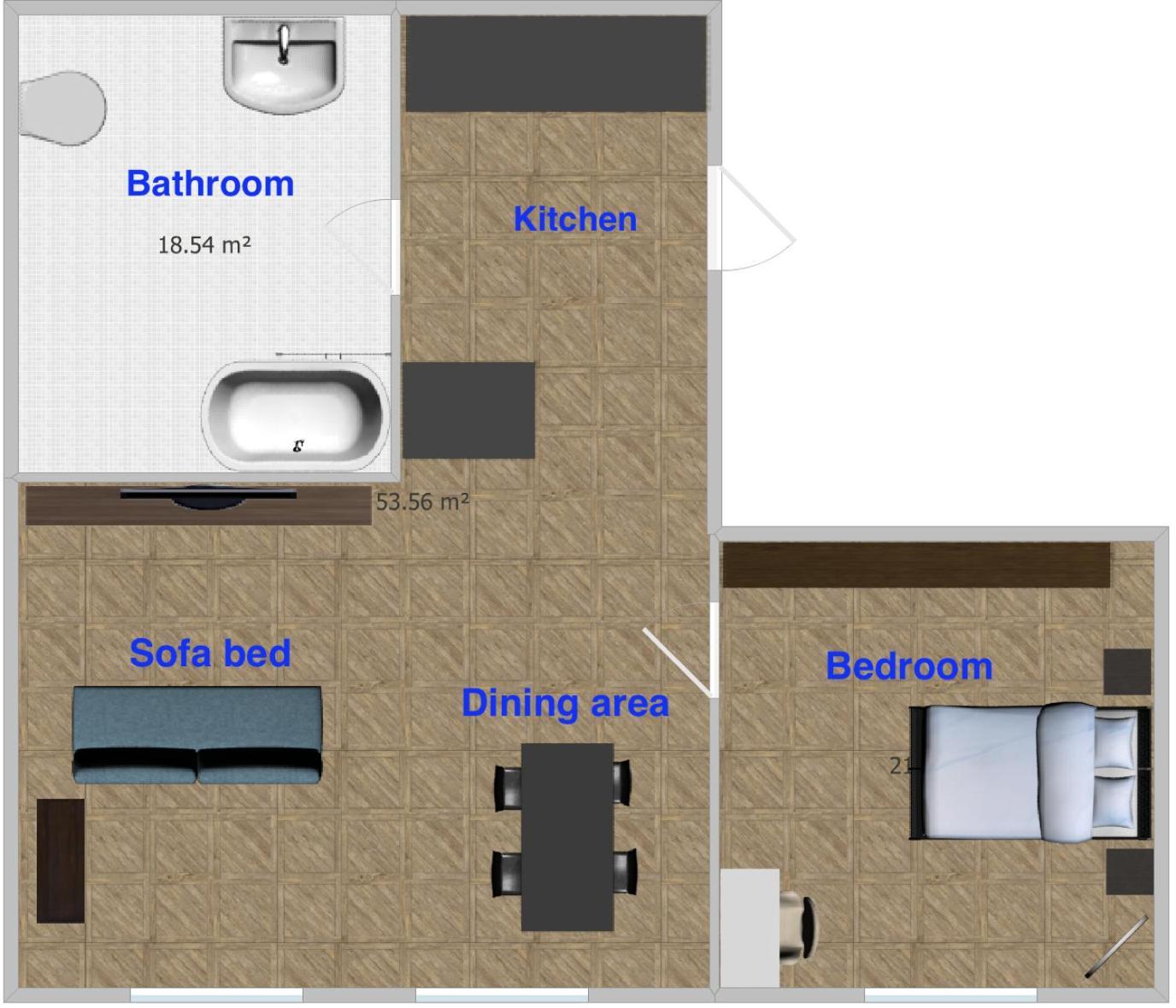 Superhosts Zentrum - Parkplatz - Badewanne - Netflix - Kaffee BRE Εξωτερικό φωτογραφία