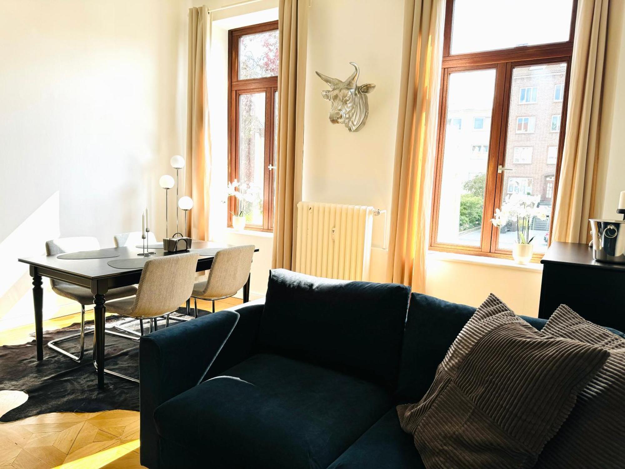 Superhosts Zentrum - Parkplatz - Badewanne - Netflix - Kaffee BRE Εξωτερικό φωτογραφία