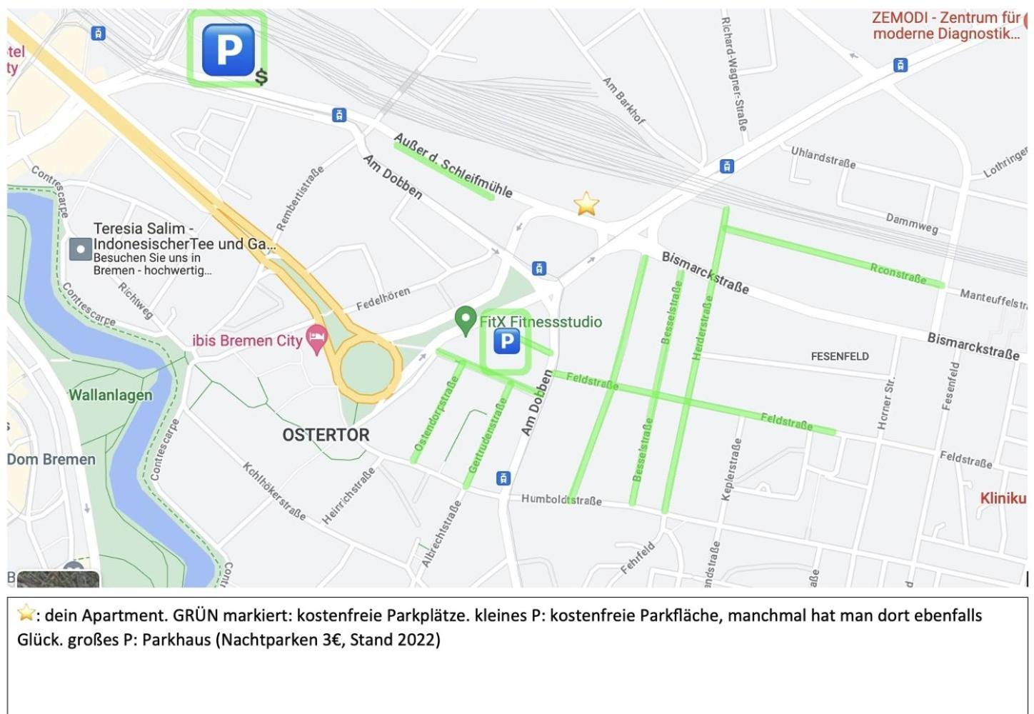 Superhosts Zentrum - Parkplatz - Badewanne - Netflix - Kaffee BRE Εξωτερικό φωτογραφία